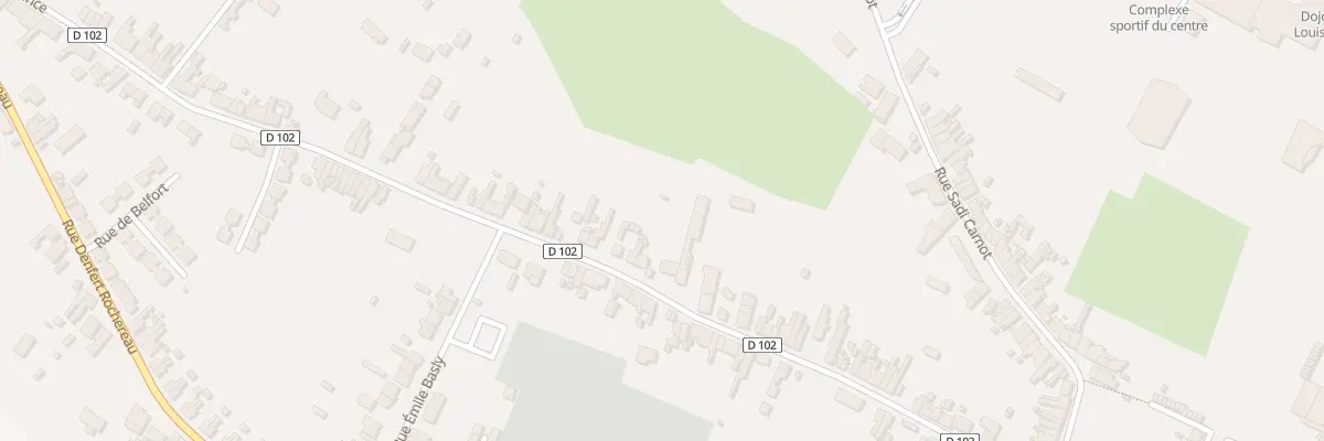 Plan du 312 Rue Anatole France à Vieux-Condé