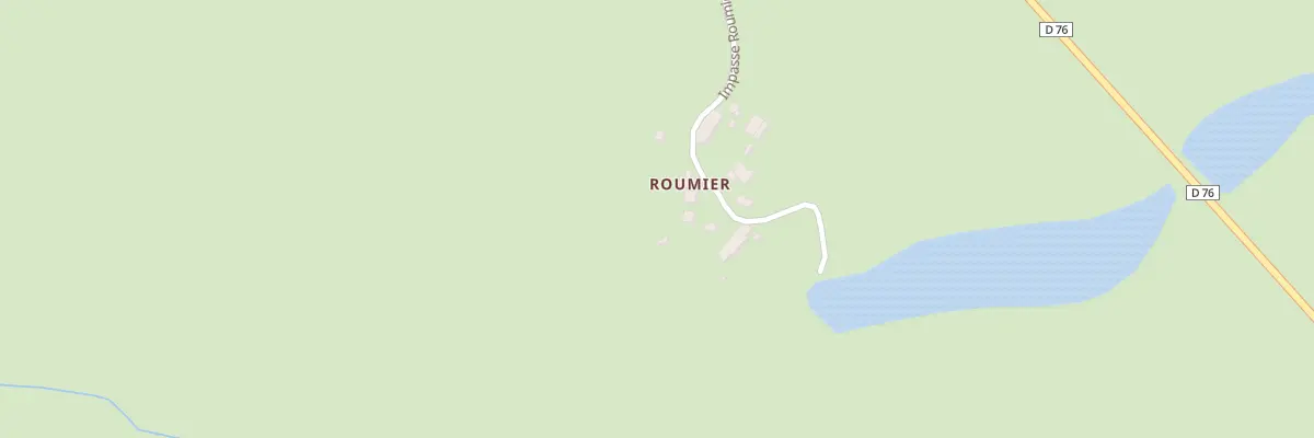 Plan du 5021A Chez Roumier à Saint-Christophe-en-Bourbonnais