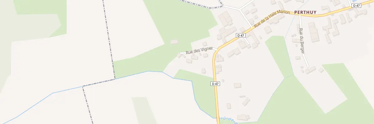 Plan du 5 Rue des Vignes au Gault-Soigny