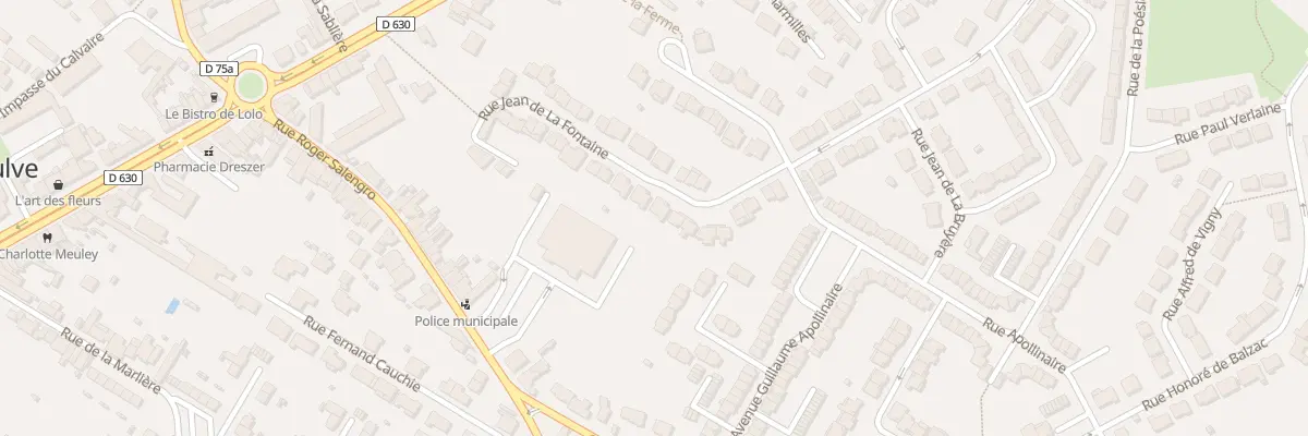 Plan du 26 Rue Jean de la Fontaine à Saint-Saulve