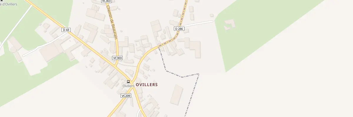 Plan du 14 Rue de Vendegies Ham d’Oviller à Forest-en-Cambrésis