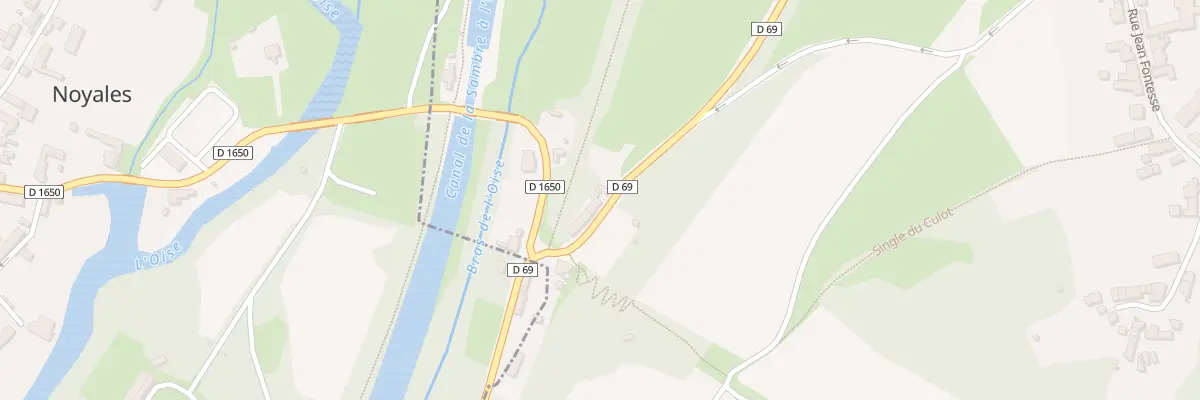 Plan du 4 Rue de Noyales à Proix