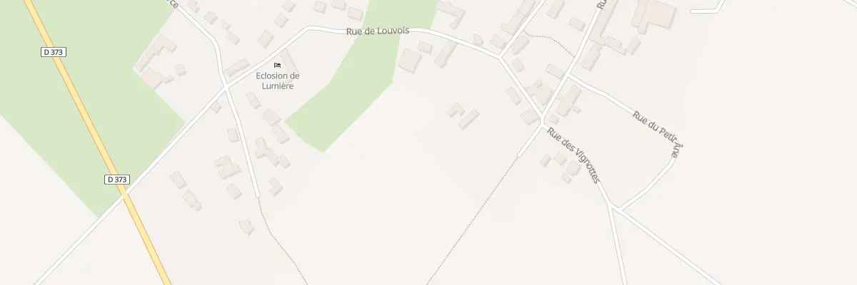 Plan du 15 Rue Louvois à Montmirail