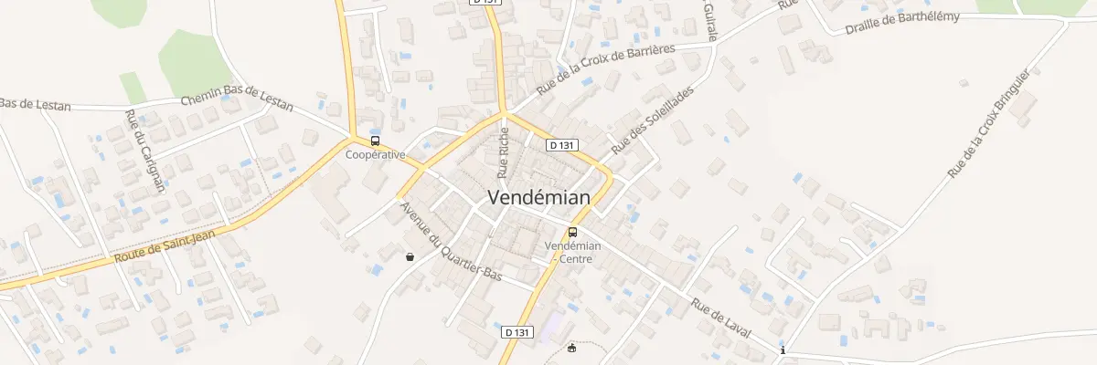 Plan du 1 Imp du Pioch à Vendémian