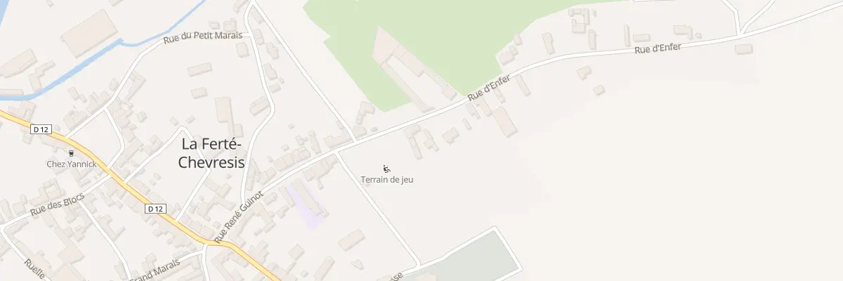 Plan du 5 Rue d’Enfer à La Ferté-Chevresis
