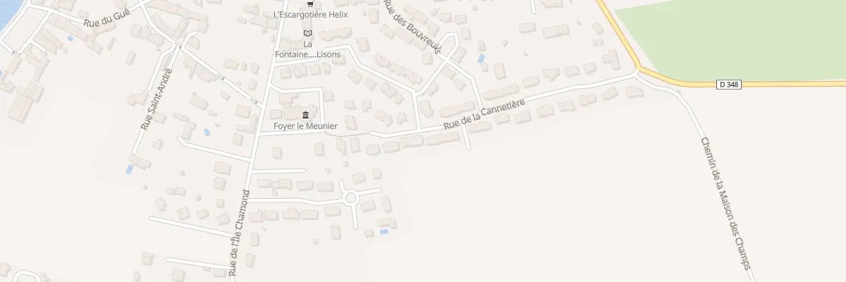 Plan du 9 Rue des Mésanges à Gurgy