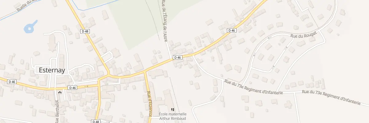 Plan du 26 Rue du Docteur Carrere à Esternay