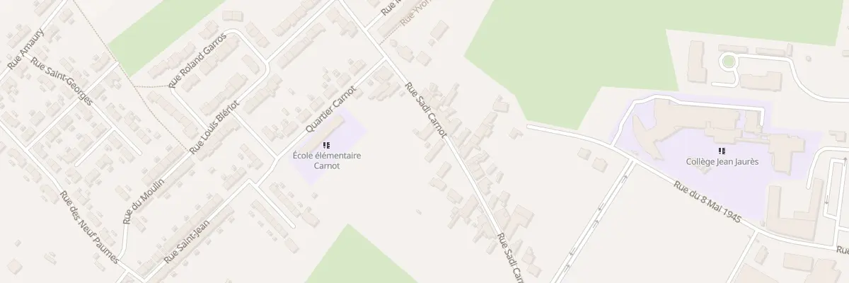 Plan du 571 Rue Carnot à Vieux-Condé