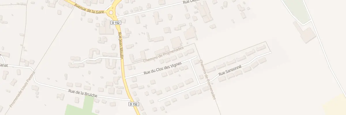 Plan du 3 Rue du Clos des Vignes à Villenauxe-la-Grande