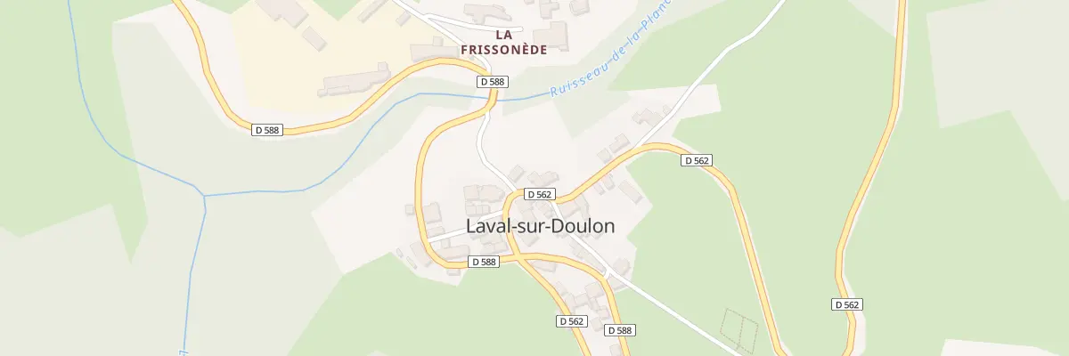 Plan du 5005 Le Bourg à Laval-sur-Doulon