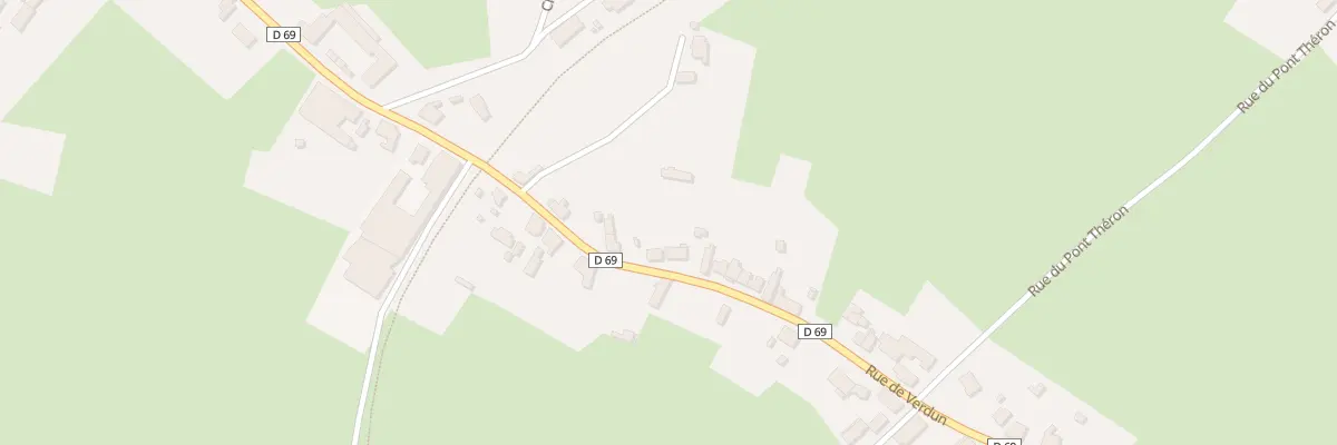 Plan du 39 Rue de Verdun à Mennevret