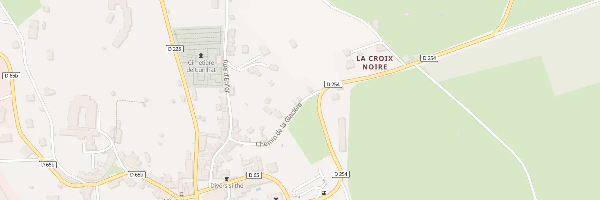 Plan du 11 Rue de la Glacière à Cunlhat