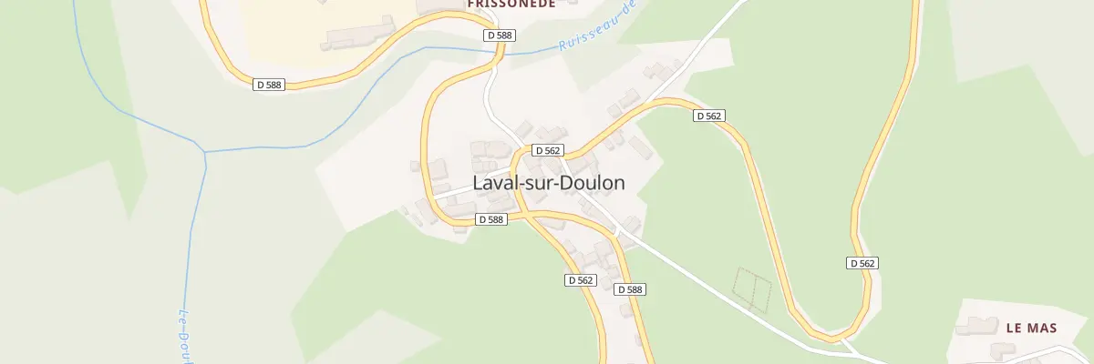 Plan du 5027 Le Bourg à Laval-sur-Doulon