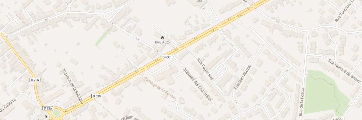 Plan du 1483 Rue Jean Jaurès à Saint-Saulve