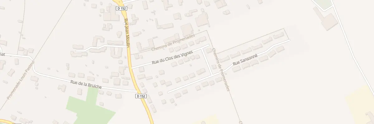 Plan du 28 Rue du Clos des Vignes à Villenauxe-la-Grande