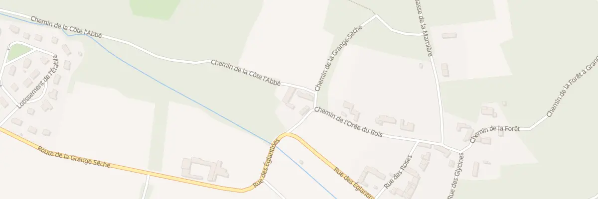 Plan du 1 Che de l’Orée du Bois à Vaudeurs