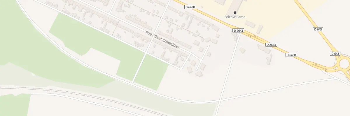 Plan du 106 Rue Albert Schweitzer au Cateau-Cambrésis