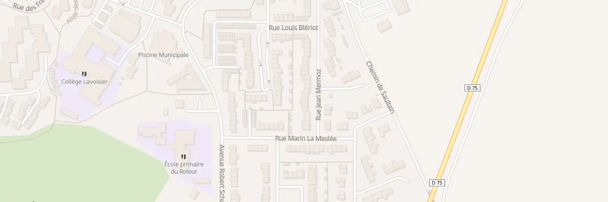 Plan du 60 Rue Jean Mermoz à Saint-Saulve
