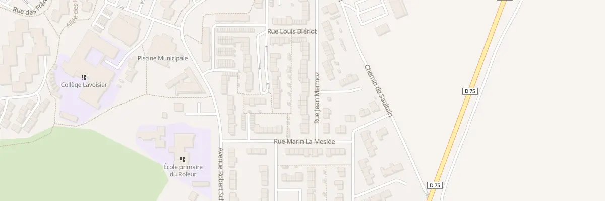 Plan du 58 Rue Jean Mermoz à Saint-Saulve