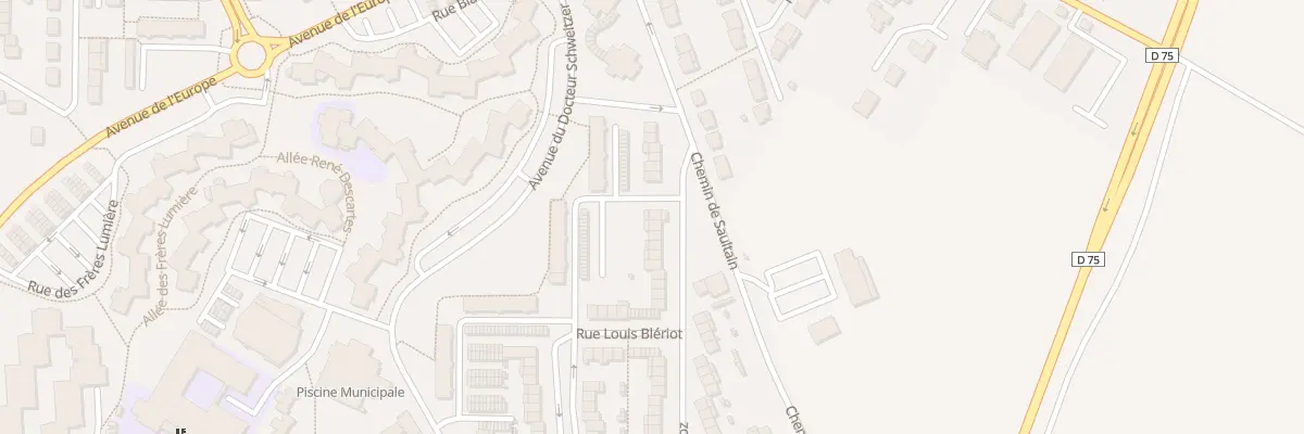 Plan du 14 Rue Jean Mermoz à Saint-Saulve