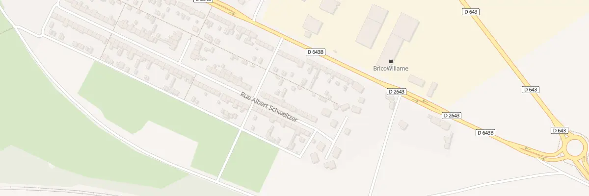 Plan du 69 Rue Albert Schweitzer au Cateau-Cambrésis