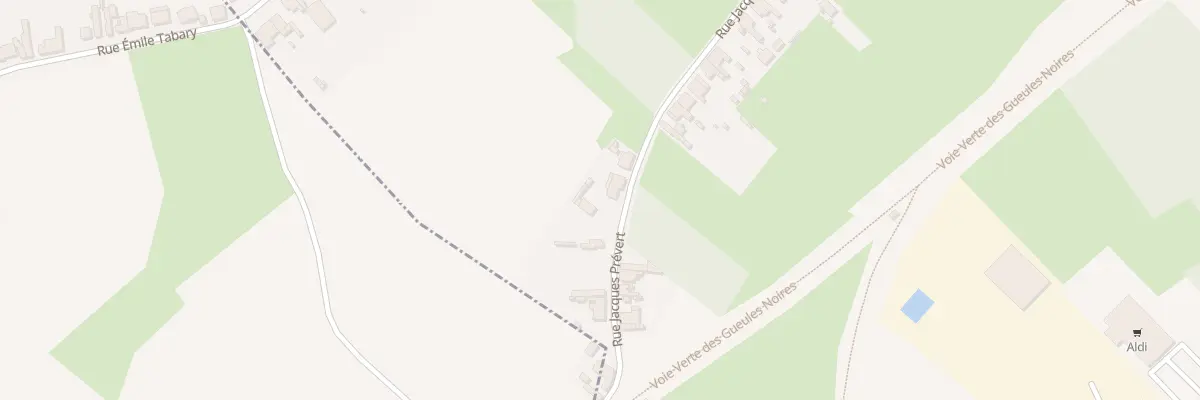 Plan du 412 Rue Jacques Prévert à Fresnes-sur-Escaut