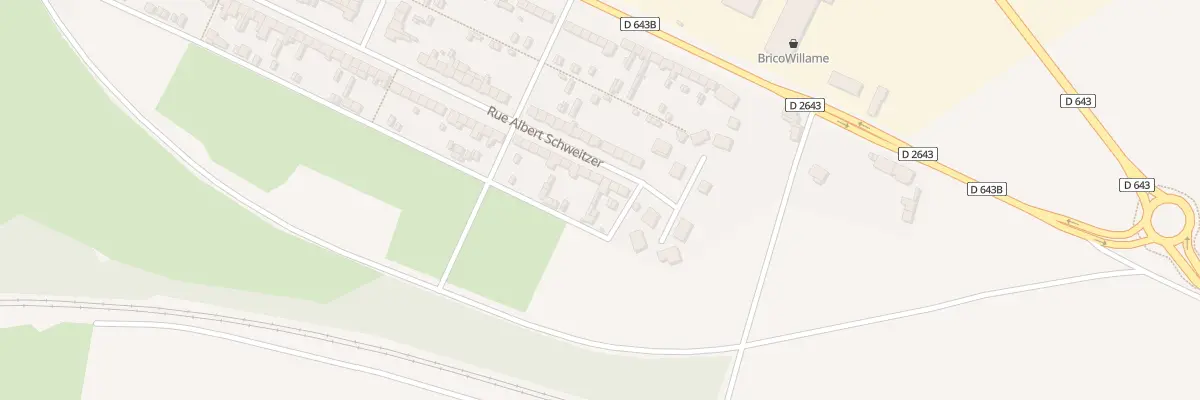 Plan du 108 Rue Albert Schweitzer au Cateau-Cambrésis