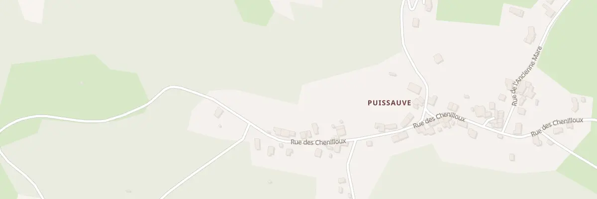 Plan du 5 Rue des Chenilloux -Puissauve à Courpière