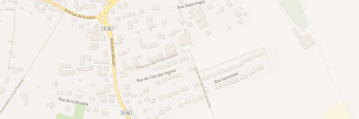 Plan du 5 Rue du Clos des Vignes à Villenauxe-la-Grande