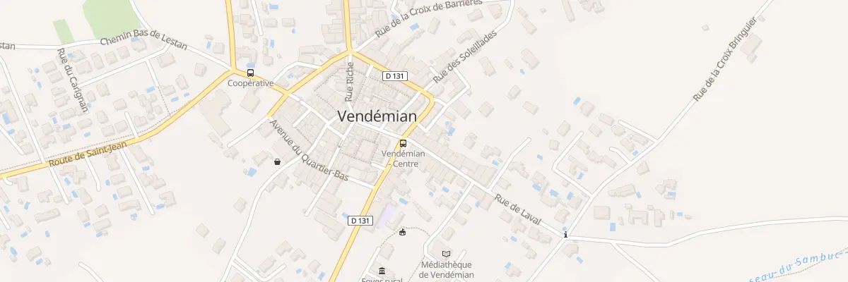 Plan du 7 Rue de Laval à Vendémian