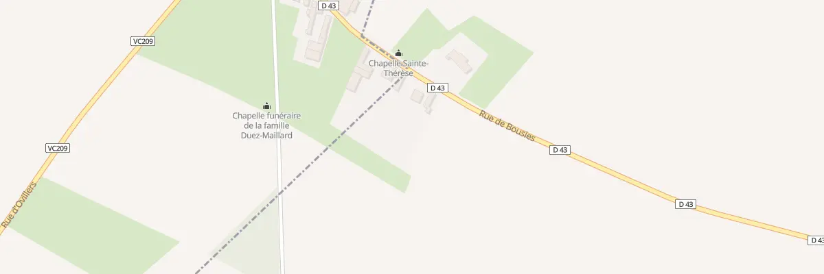Plan du 22 Rue de Bousies Ham d’Ovillers à Forest-en-Cambrésis