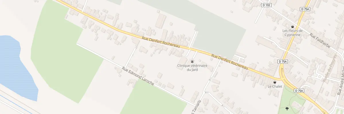 Plan du 277 Rue Denfert Rochereau à Vieux-Condé