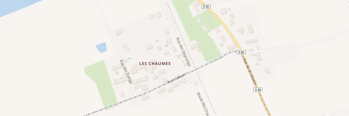 Plan du 1 Rue des Mignottes à Chemilly-sur-Yonne