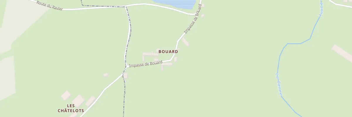 Plan du 92 Bouard à Tintury