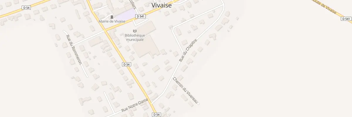 Plan du 5 Rue du Chapitre à Vivaise