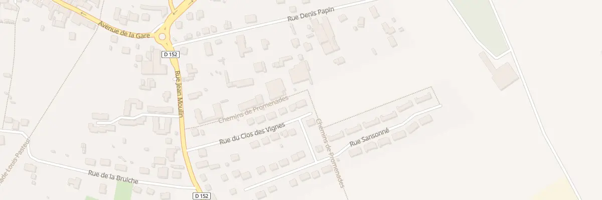 Plan du 6 Rue du Clos des Vignes à Villenauxe-la-Grande
