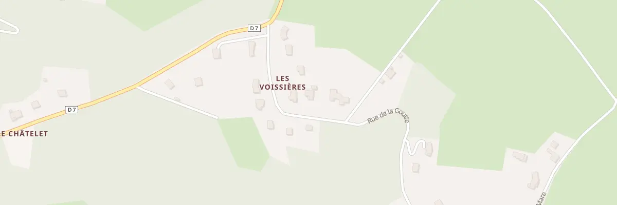 Plan du 9 Les Voissières à Courpière