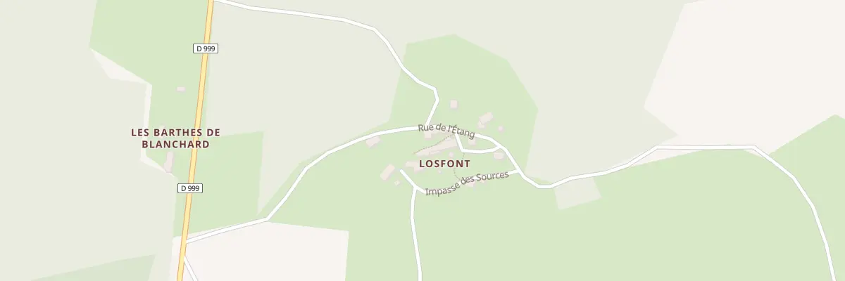 Plan du 5336 Losfont à Saint-Germain-l’Herm