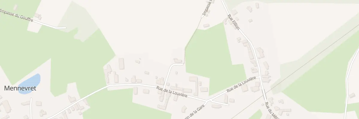 Plan du 27 Rue de la Louvière à Mennevret