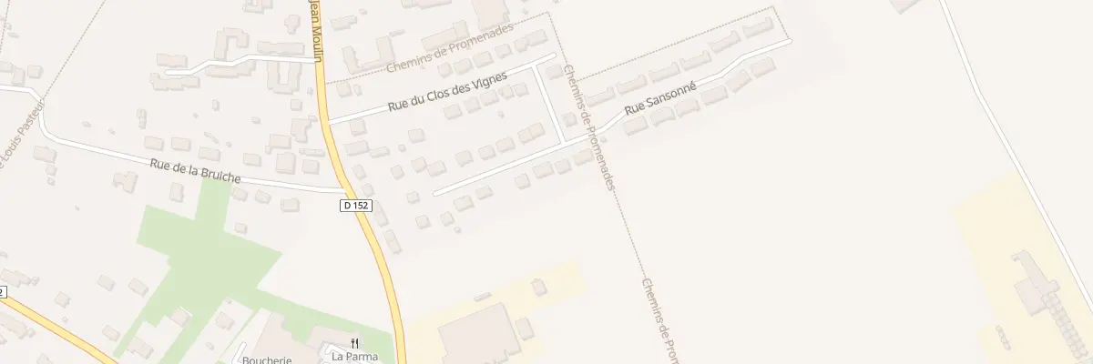 Plan du 11 Rue du Clos des Vignes à Villenauxe-la-Grande