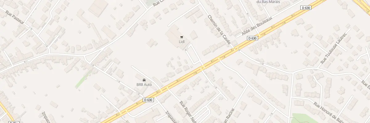 Plan du 1588 Rue Jean Jaurès à Saint-Saulve