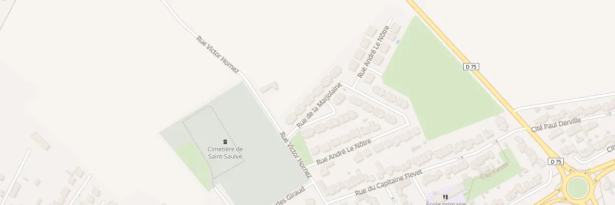 Plan du 9 Rue de la Marjolaine à Saint-Saulve