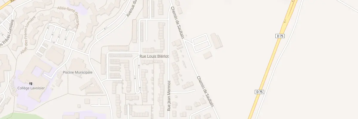 Plan du 11 Rue Jean Mermoz à Saint-Saulve