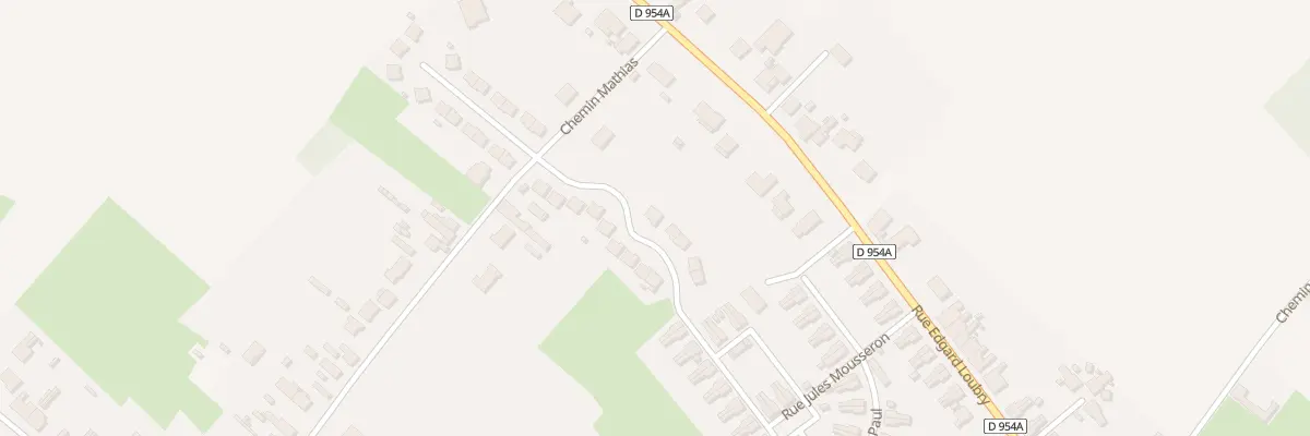 Plan du 10 Rue du Chemin Vert à Fresnes-sur-Escaut