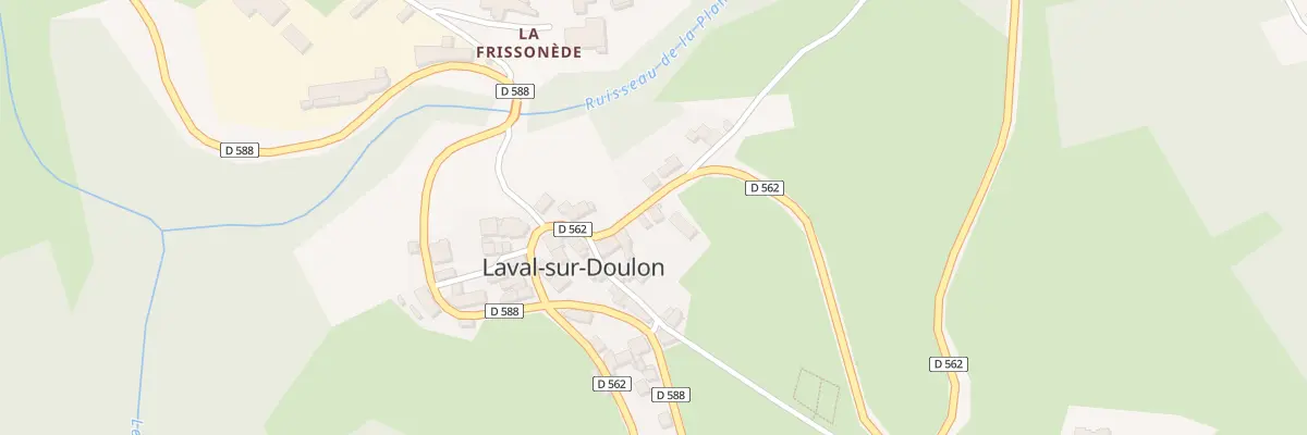 Plan du 5011 Le Bourg à Laval-sur-Doulon