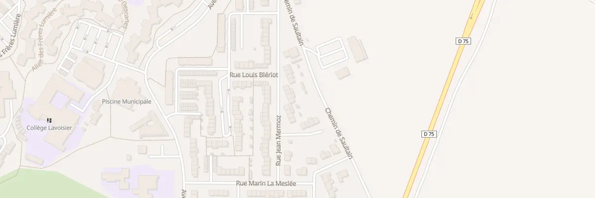Plan du 19 Rue Jean Mermoz à Saint-Saulve
