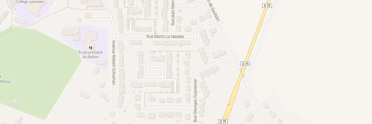 Plan du 6 Rue Georges Guynemer à Saint-Saulve