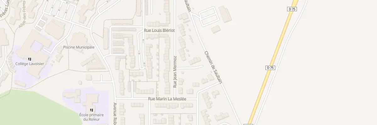 Plan du 29 Rue Jean Mermoz à Saint-Saulve