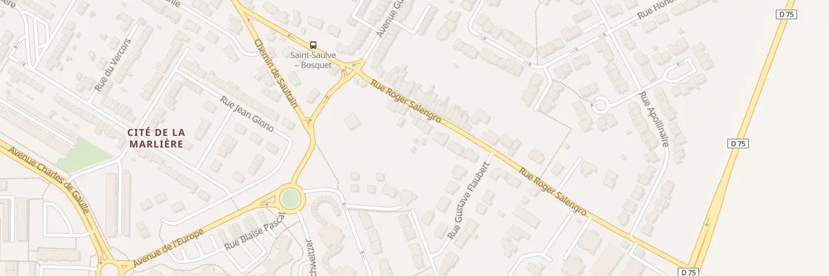 Plan du 34A Rue Roger Salengro à Saint-Saulve