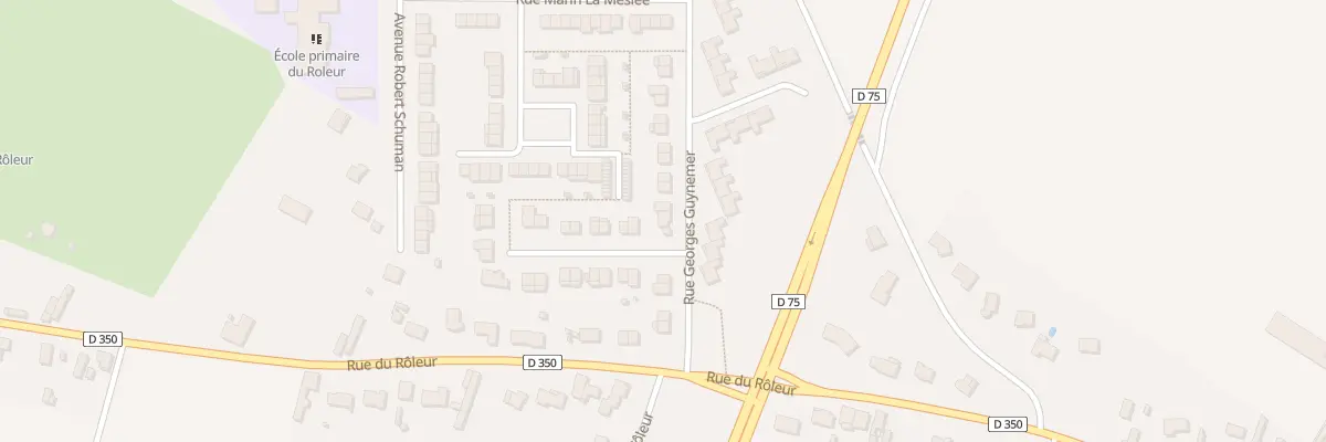 Plan du 24 Rue Georges Guynemer à Saint-Saulve